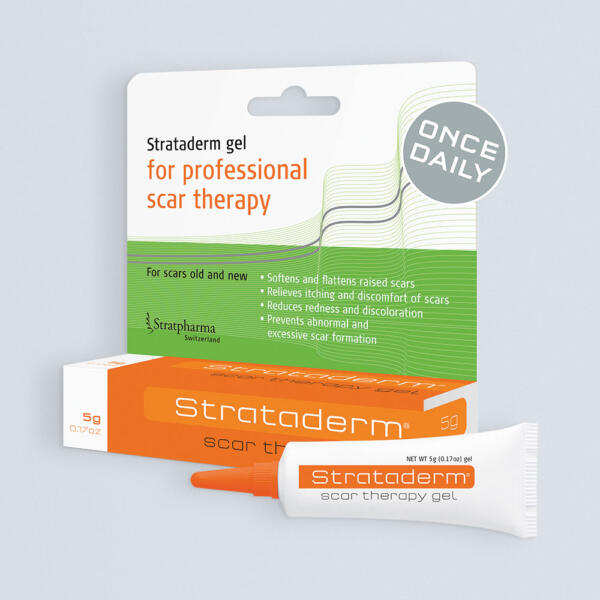 Strataderm gel for scar therapy 5g tube tube sold at Western Skin Institute St Albans Clinic